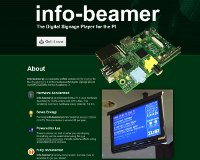 Info Beamer Raspberry PI